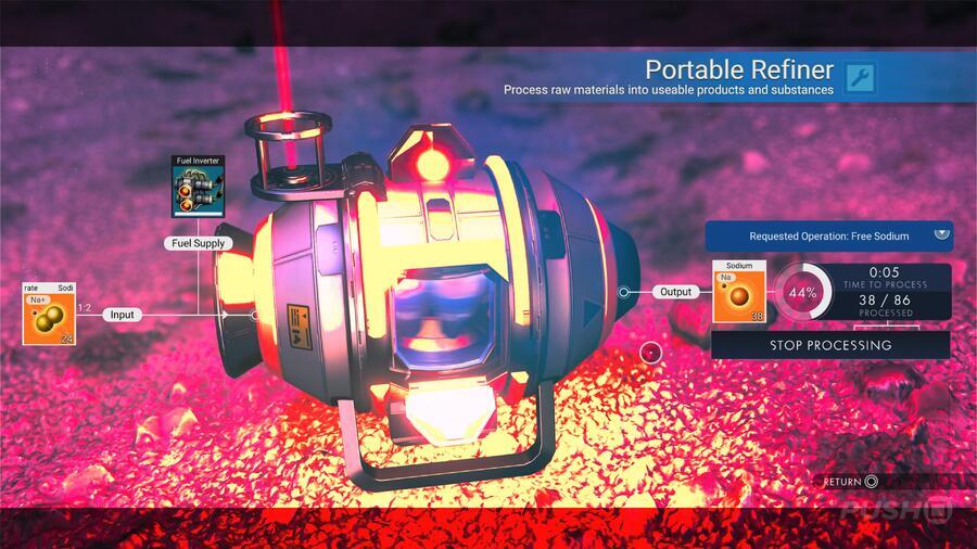 No Man's Sky Guide How to Refine Materials PS5 PS4 4