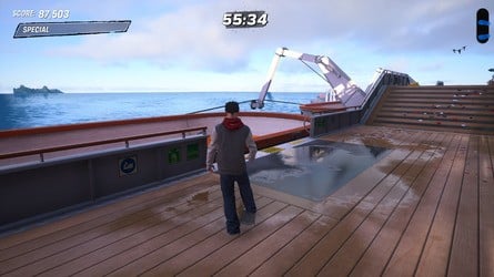 Tony Hawk's Pro Skater 3 + 4: Cruise Ship Walkthrough - All Park Goals and Collectibles 37