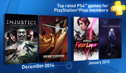 These Are Your Free PS4 PlayStation Plus Titles in December and January