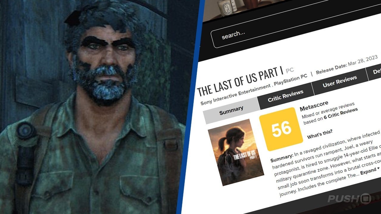 The Last of Us PC Is Naughty Dog's Worst Ever Reviewed Game by