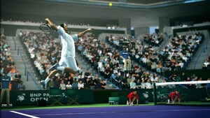 The Sampras Smash in action