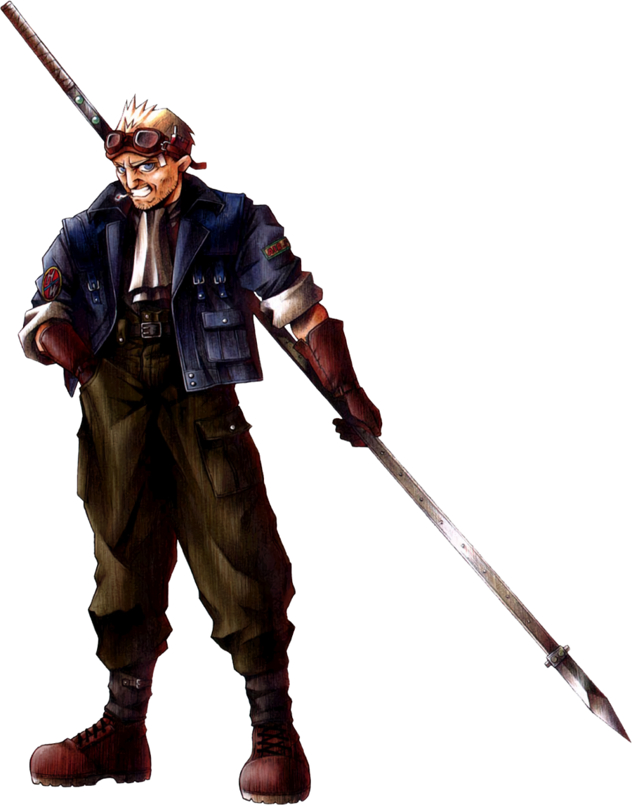 How old is Cid Highwind in Final Fantasy VII?