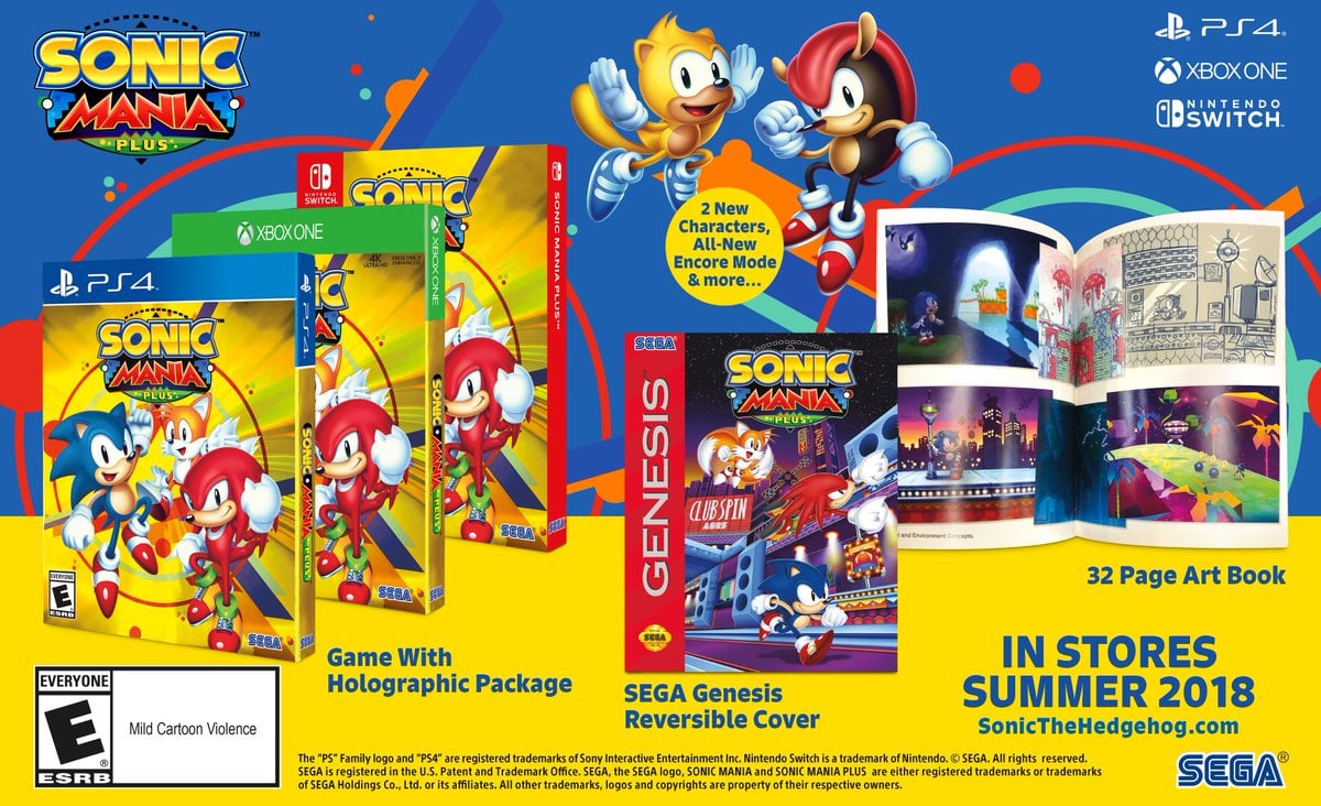 Sonic Mania Adds Two New Characters This Summer | Square