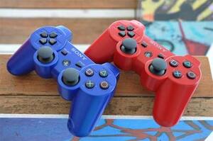 Mmmm Yummy Red & Blue DualShocks.