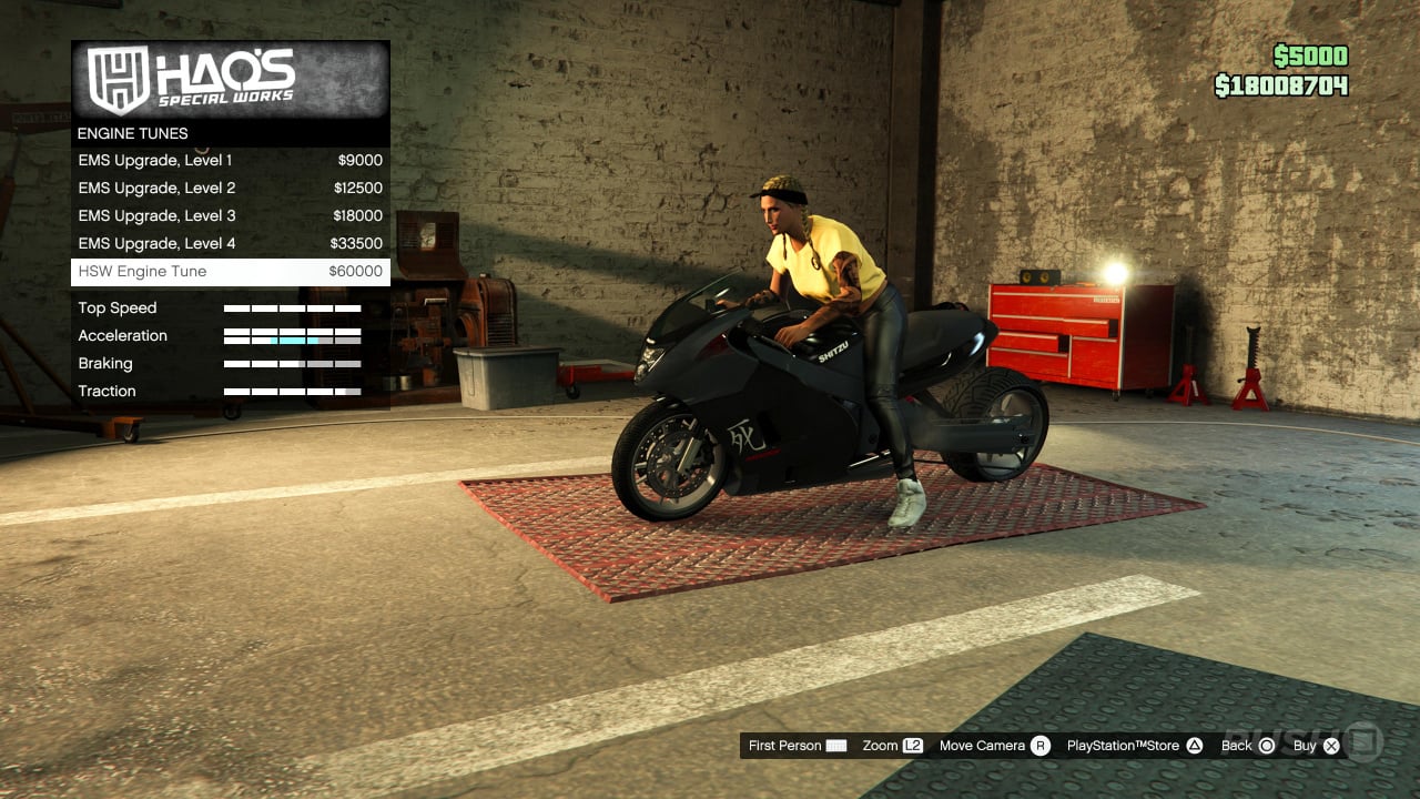 Garagem de Tunning pra Moto no GTA San Andreas PC 