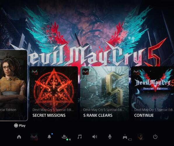 PS5 PlayStation 5 Review Devil May Cry 5 Cards 1