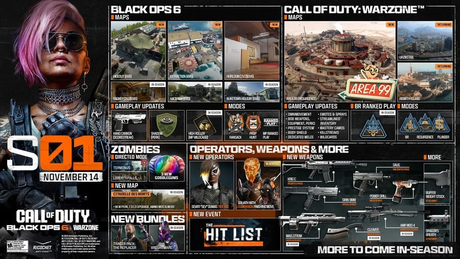 Black Ops 6 Season 1: Release Times and All New Content Guide 2