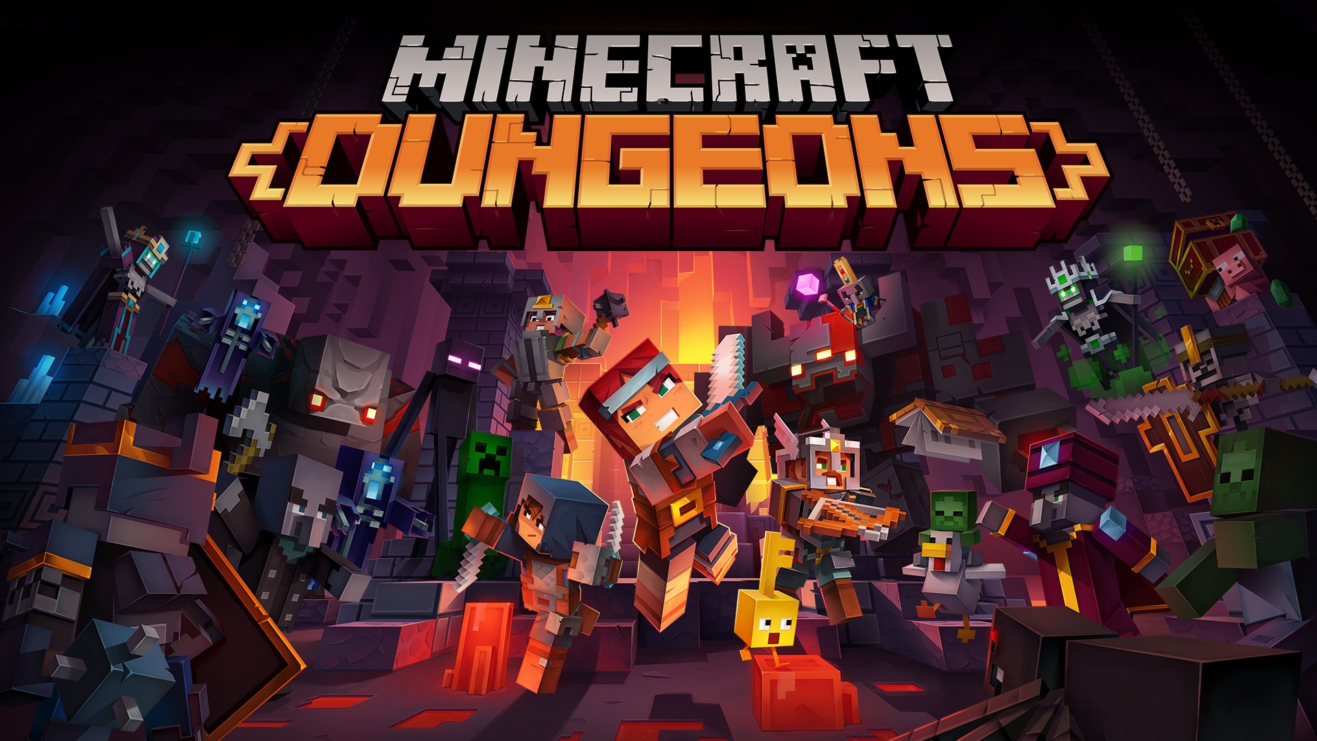 Minecraft Dungeons Explores Ps4 From 26th May Push Square