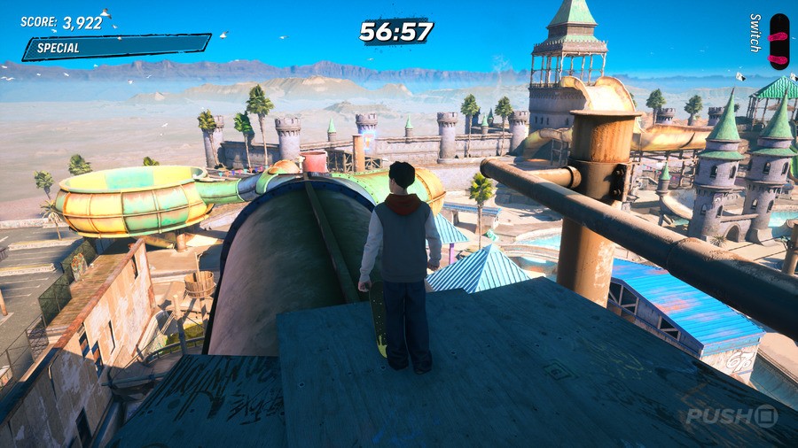 Tony Hawk's Pro Skater 3 + 4: Waterpark Walkthrough - All Park Goals and Collectibles 9