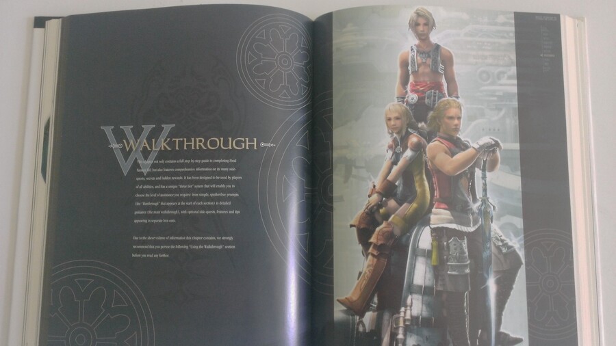 Final Fantasy XII's strategy guide is a work of art