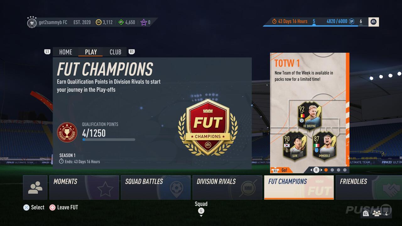 FIFA 23 FUT Champions All Rewards, Release Dates, and Times Push