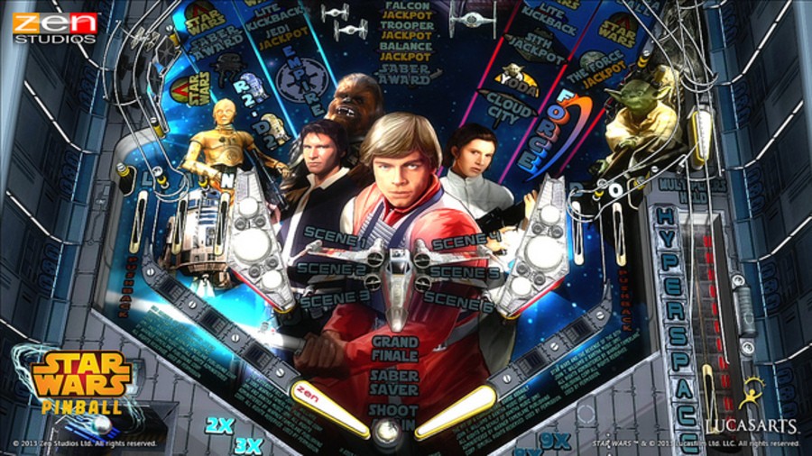 Zen Pinball 2 Finds the Force, Loses It Again