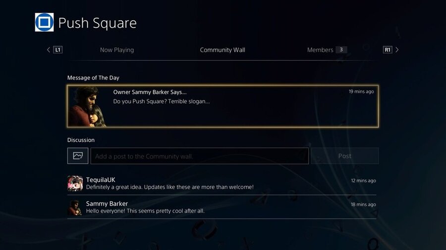 Push Square PS4 Community 1