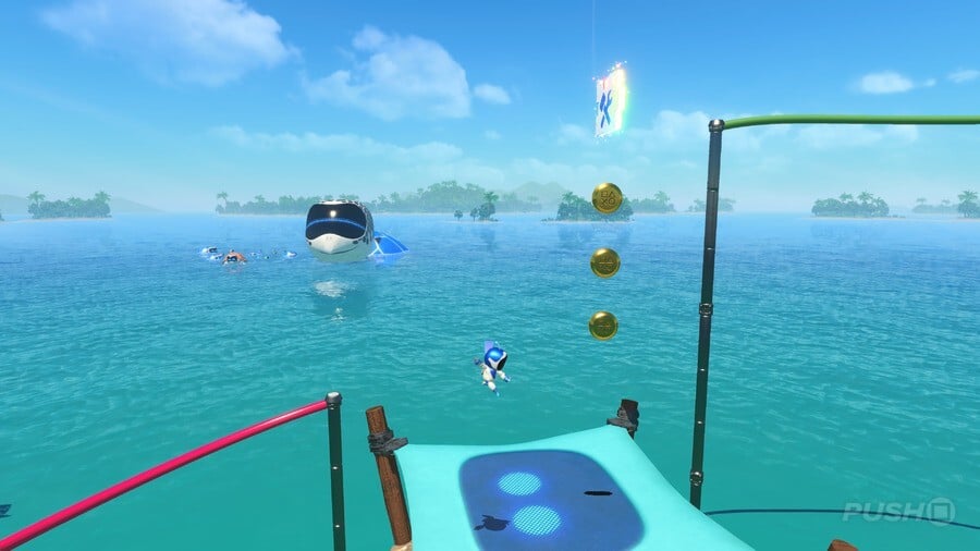 Astro Bot: Turtles in Trash Walkthrough - All Collectibles: Bots, Puzzle Pieces 7