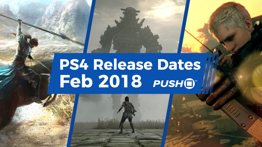 New PS4 PlayStation 4 Games Releasing in February 2018