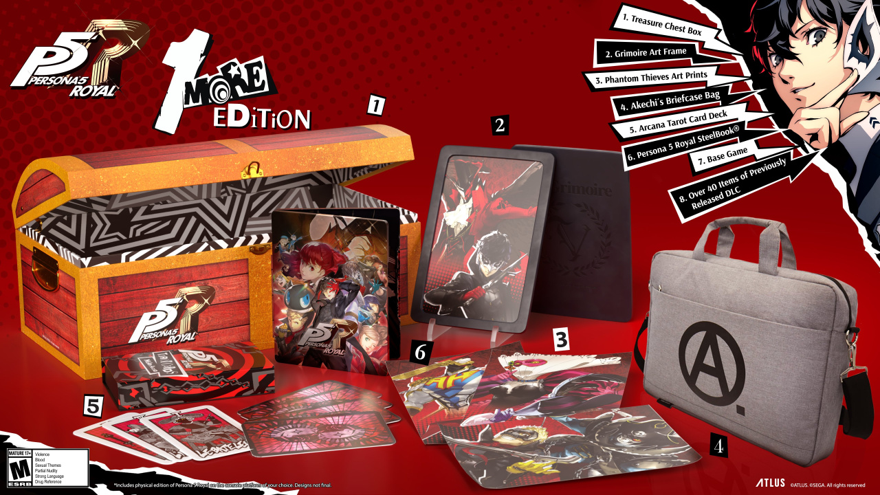  Persona 5 - PlayStation 4 Take Your Heart Premium Edition :  Sega of America Inc: Video Games