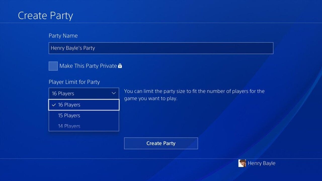 Sign Up To Test 16 Player Party Chats In Latest Firmware Update On Ps4