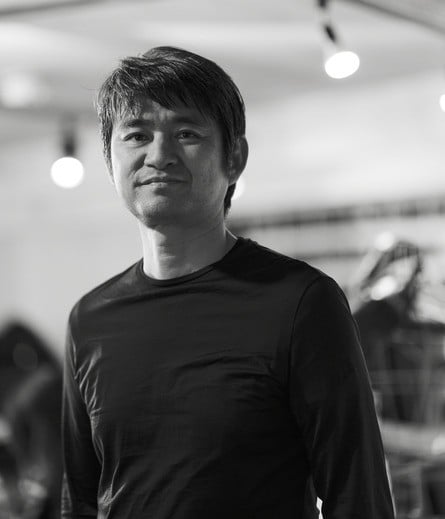 From left to right: Tetsuya Mizuguchi, Takashi Ishihara, and Mark MacDonald.