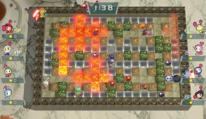 Ratchet Invades Super Bomberman R on PS4, Launching in June
