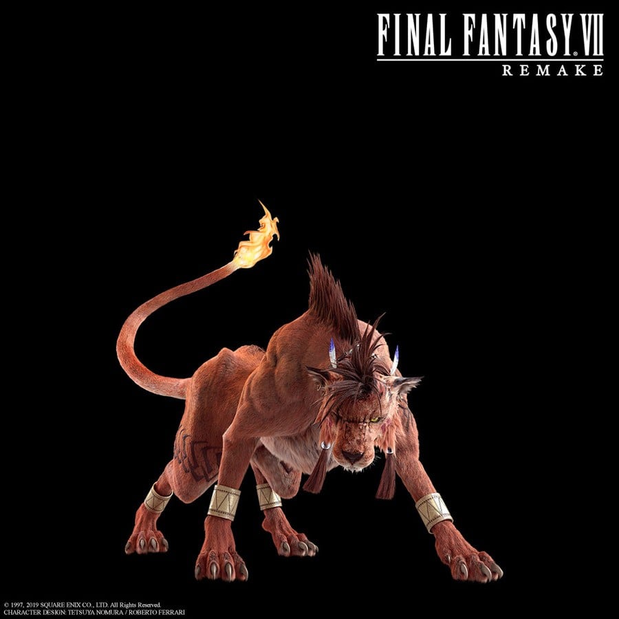 Final Fantasy VII Remake Red XIII Character Render