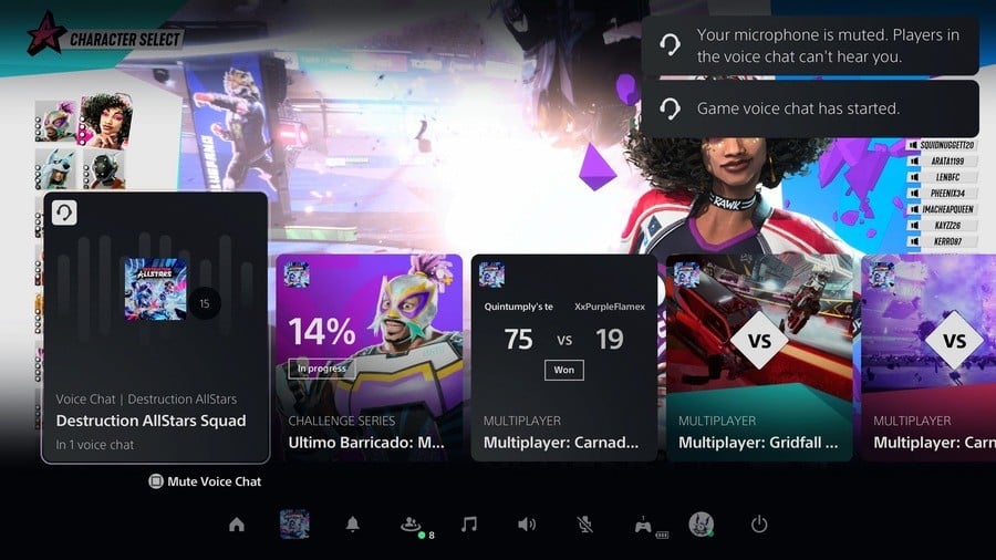 Destruction AllStars PS5 PlayStation 5 How to Mute Party Chat