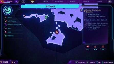 Ratchet & Clank: Rift Apart: Savali (Urfdah Mesa) - All Collectibles: Spybots, Gold Bolts, Armour, Lorbs, CraiggerBears 49