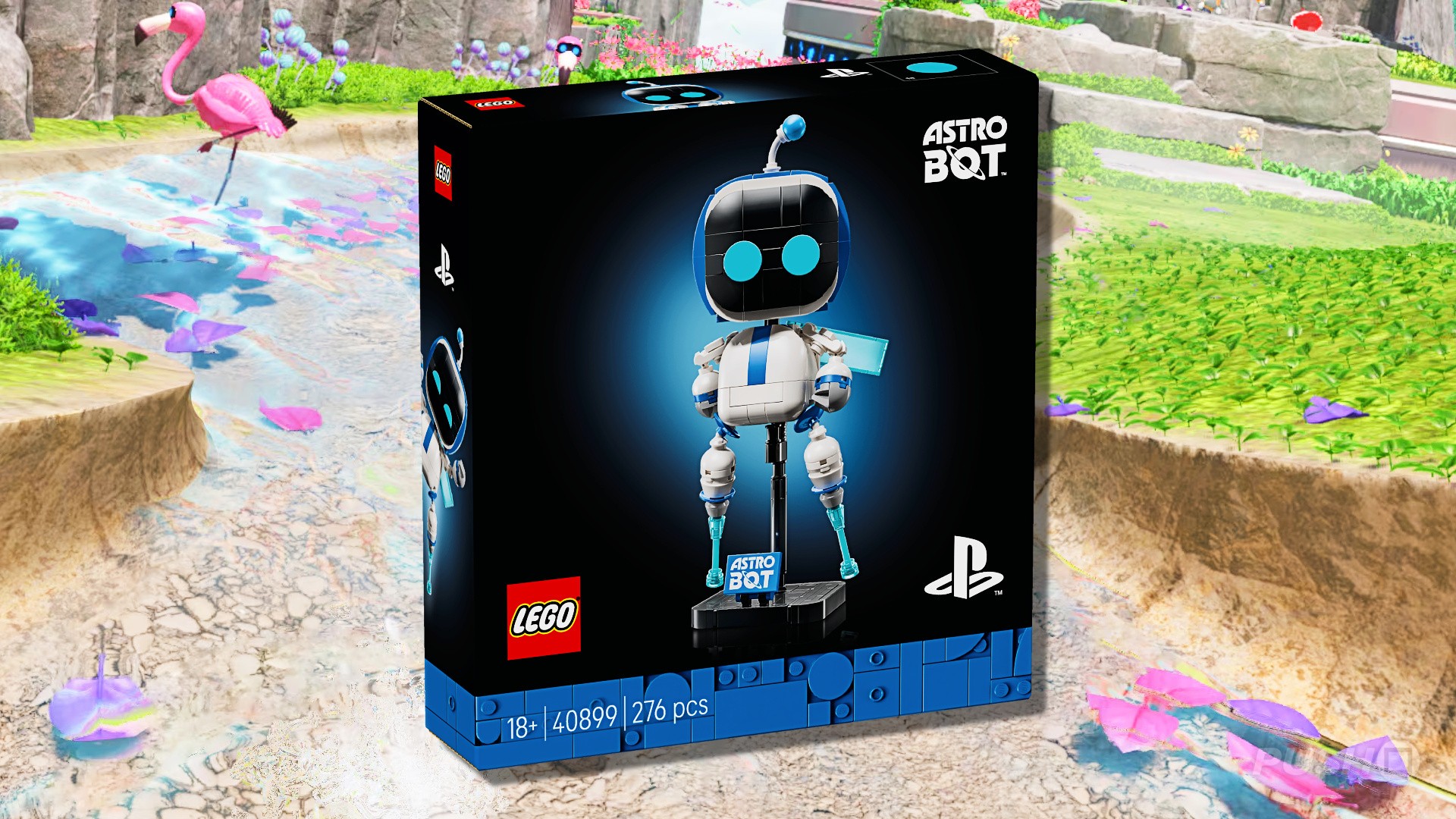 Astro Bot's 276 Piece LEGO Set Immortalises the PS5 Icon with Interchangeable Eyes