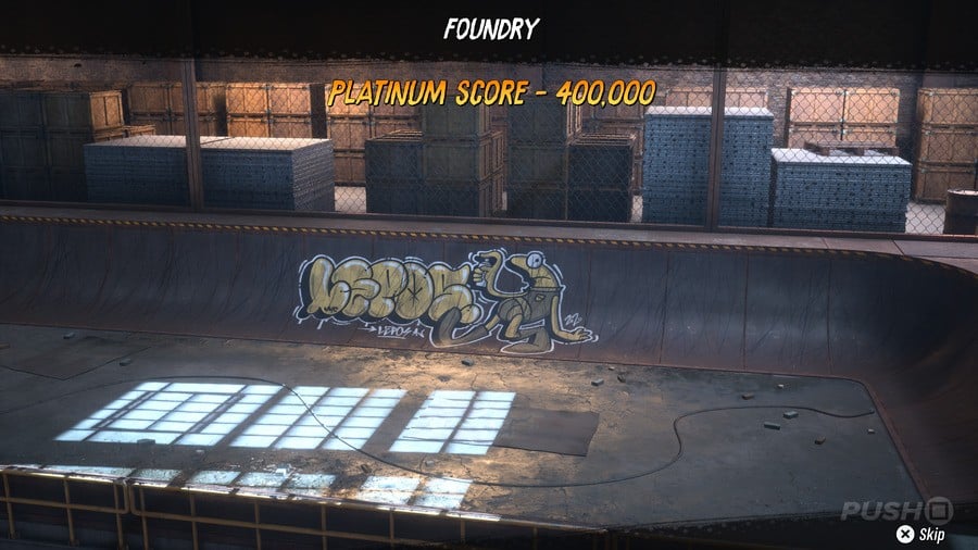 Tony Hawk's Pro Skater 3 + 4: Foundry Walkthrough - All Park Goals and Collectibles 31