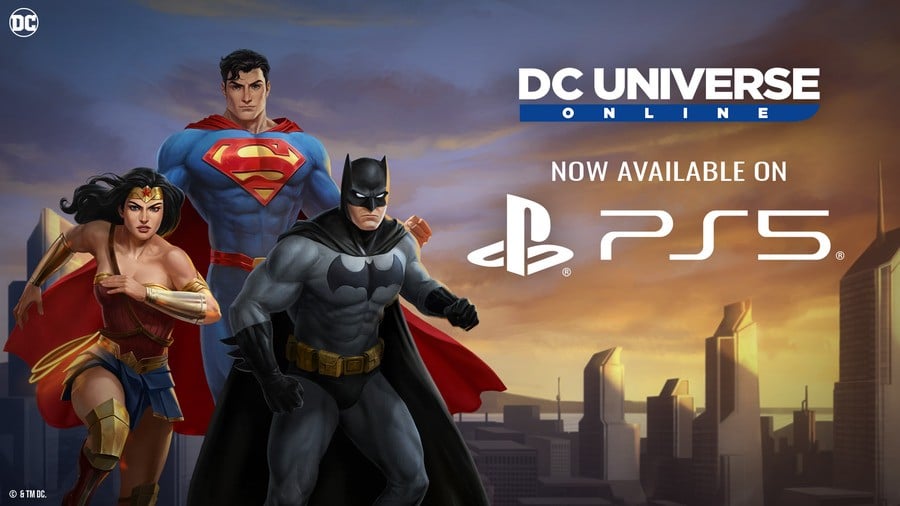 Free Superhero MMO DC Universe Online Pows PS5 1