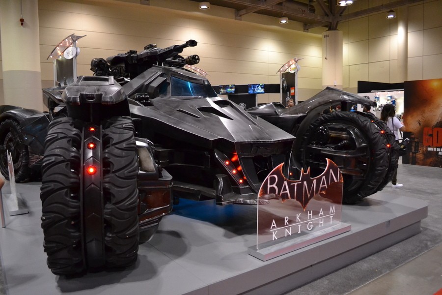 Batman Tumbler at Warner Bros. booth at Fan Expo Canada 2014