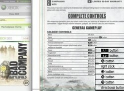 XBOX 360 Battlefield: Bad Company On-Demand Download Provides Playstation 3 Manual