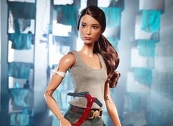 Lara Croft Barbie Looks Deep into Your Soul