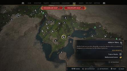 Hogwarts Legacy: All Merlin Trials Locations and How to Solve Them Guide 144