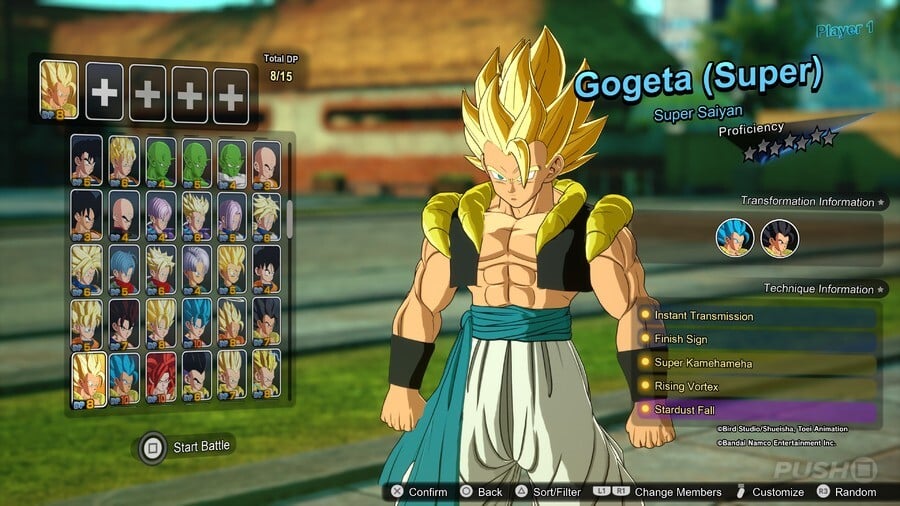 Gogeta (Super) Super Saiyan 1