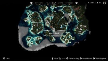 Horizon Forbidden West: Burning Shores: All Aerial Captures Locations 32