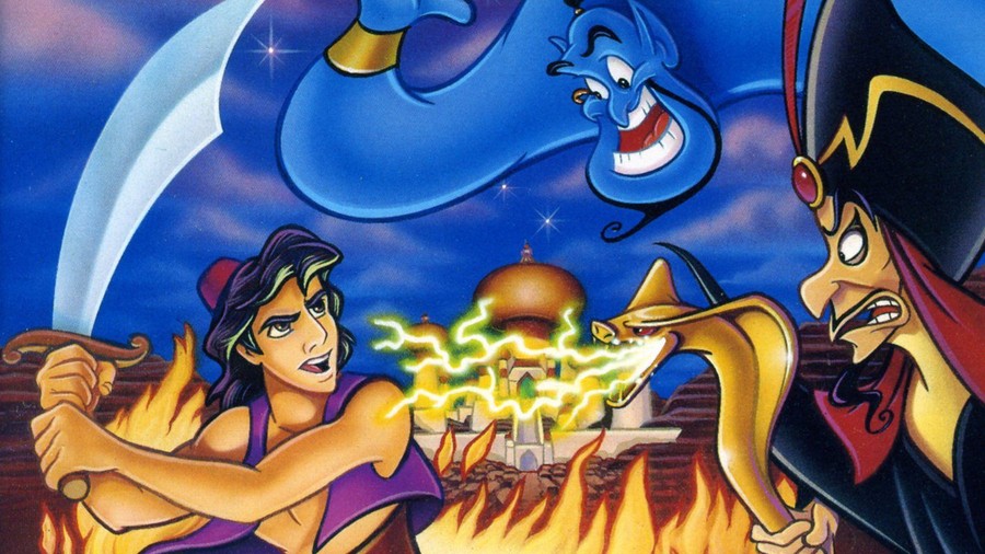 Disney's Aladdin Mega Drive PS4 PlayStation 4