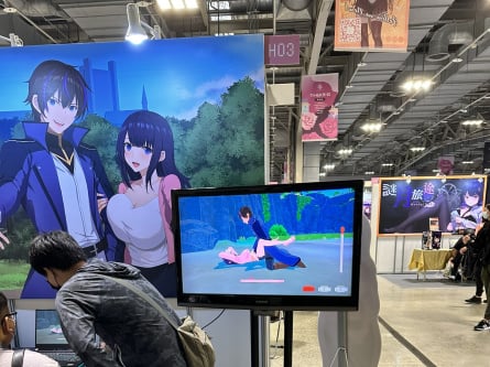 Exploring G-EIGHT's erotic section was an eye-opening moment, with dozens of games each displaying anime-style characters engaging in various sex acts.