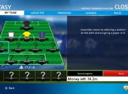 Play UEFA Champions League Fantasy Football Exclusively on PS4