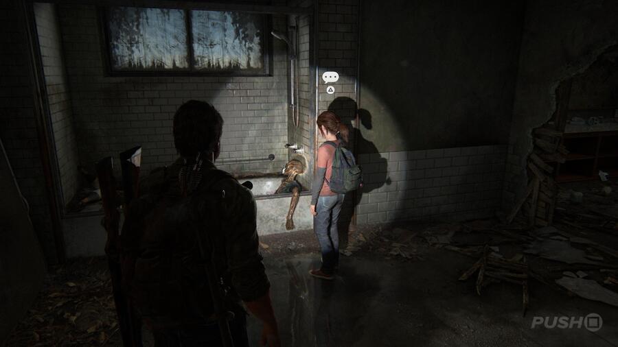 The Last of Us 1: Hotel Lobby Walkthrough - 모든 수집품: 유물, 반딧불이 펜던트, 만화책, 훈련 매뉴얼, 작업대, 금고, 선택적 대화