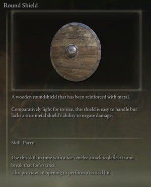 Elden Ring: Medium Shields - Round Shield