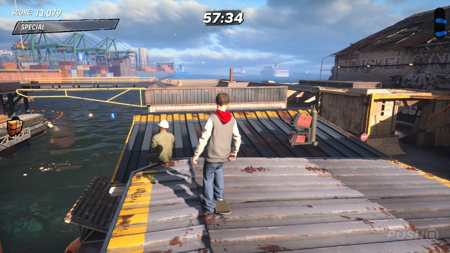 Tony Hawk's Pro Skater 3 + 4: Shipyard Walkthrough - All Park Goals and Collectibles 34