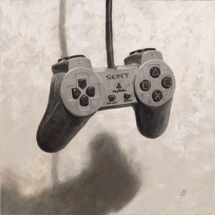 PlayStation 1 Controller Painting