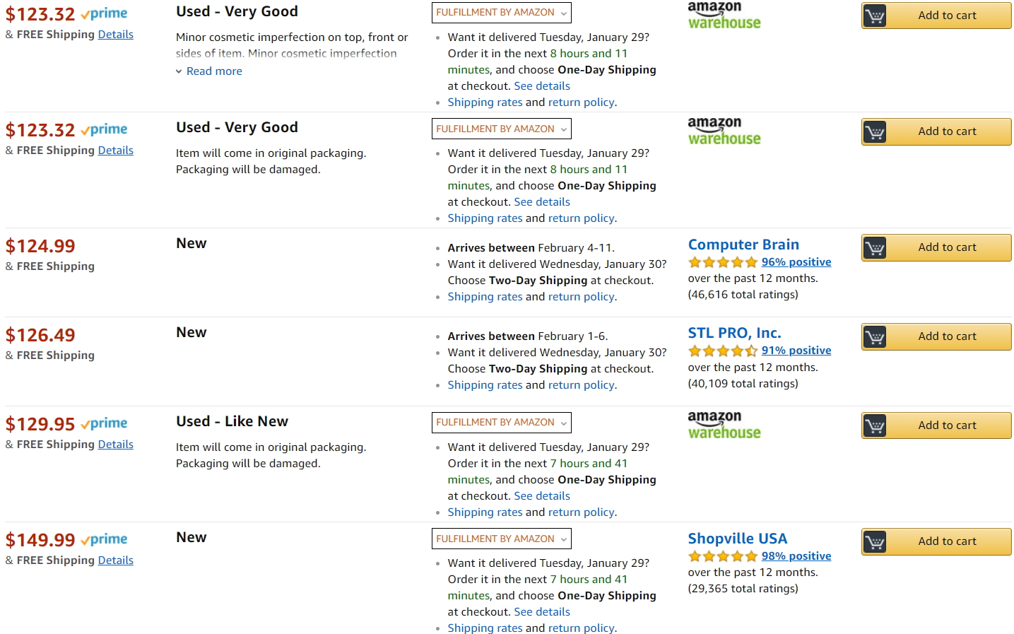 PS Move Amazon USA