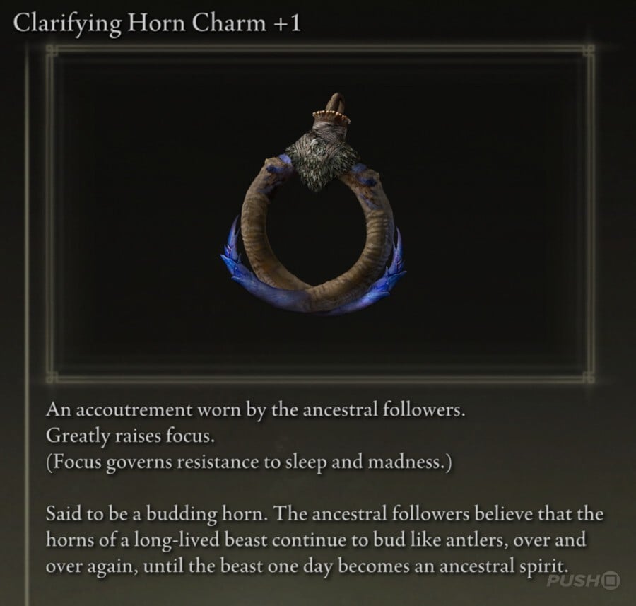 clarifying horn charm