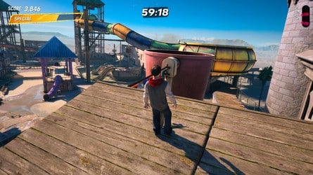 Tony Hawk's Pro Skater 3 + 4: Waterpark Walkthrough - All Park Goals and Collectibles 106