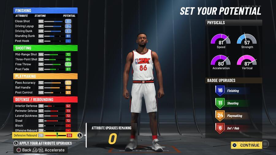 NBA 2K22 Best Small Forward Build Current-Gen Guide 3