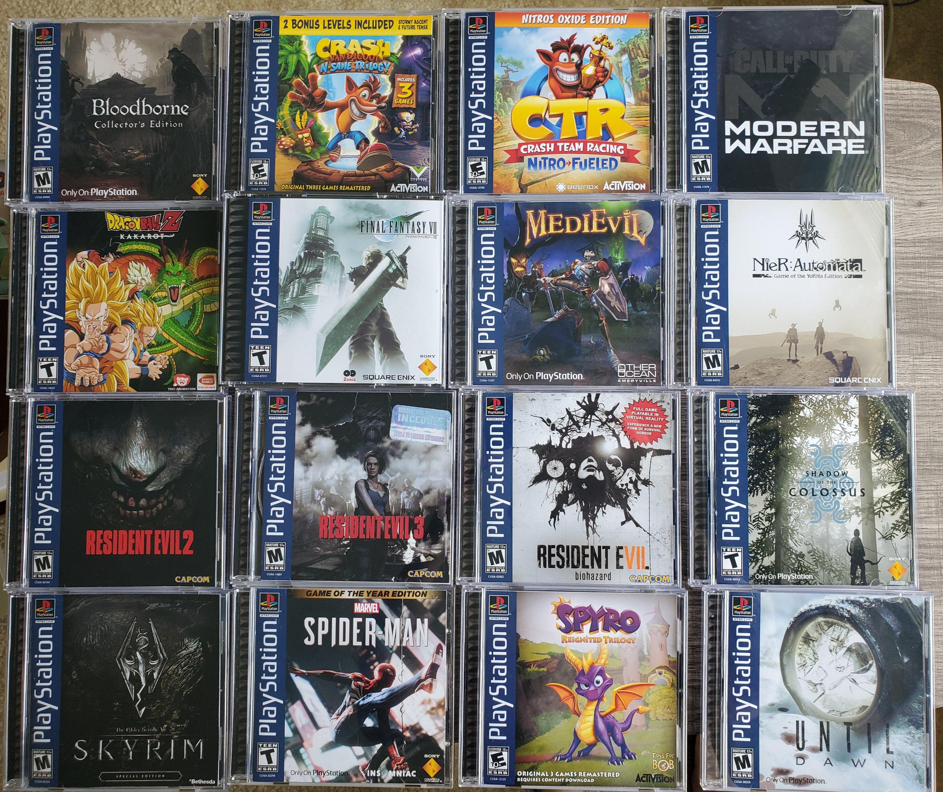 ps1 games on ps4