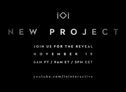 Hitman Developer IO Interactive to Reveal New Project Tomorrow