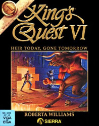 King's Quest VI: Heir Today, Gone Tomorrow Cover