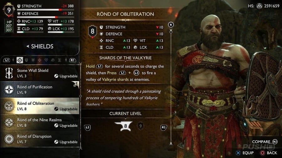 God of War Ragnarok: All Shields Attachments Locations and Upgrades 13